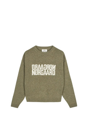 Mads Nørgaard Yota Knit Tilona Sweater   M Khaki M