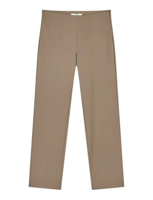 Mads Nørgaard Stretchy Nylon Lyne Pants - Beige - 42 Beige 42