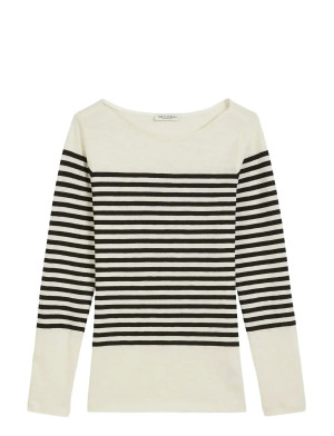 Marc O'Polo T-Shirts Long Sleeve   XXS Cream XXS