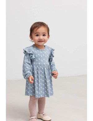 MarMar Copenhagen Ramona Frill Ls - Blue - 62