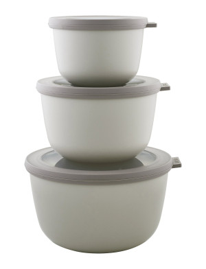 Mepal Skålesæt Cirqula Høj 3 - Grey - ONE SIZE Grey ONE SIZE