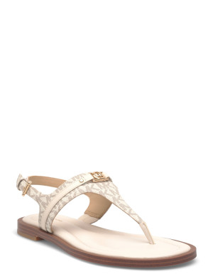 Michael Kors Mandy Thong Sandal - Cream - 38.5