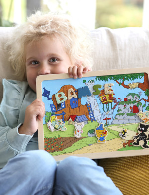 Bamse Magnetic Board - Multi/patterned - ONE SIZE