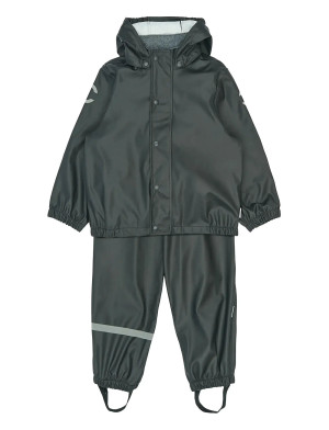 mikk-line Pu Rain W. Susp., Grs - Black - 110