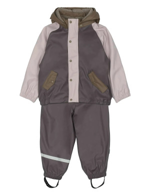 mikk-line Pu Rain Set + Fleece/Susp. 104   134  134