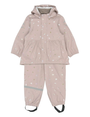 mikk-line Pu Glitter Rain Set W. Susp/104   110 Pink 110
