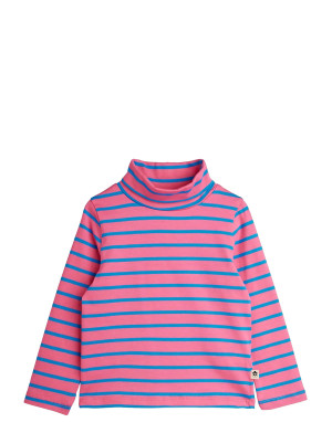 Mini Rodini Stripe Yd Turteneck   140/146 Pink 140/146