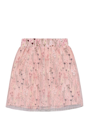 Minymo Skirt Aop - Pink - 110