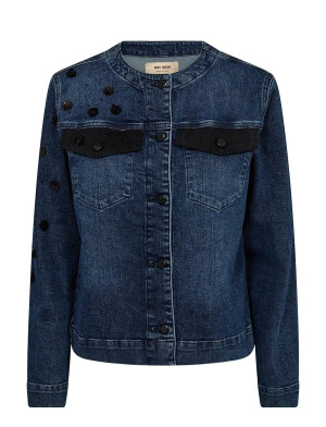 MOS MOSH Mmleenah Bouquet Jacket   M Blue M