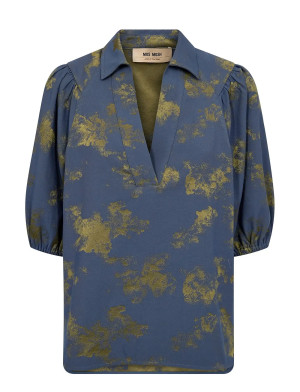 MOS MOSH Mmalina Kleo Shirt   XL Blue XL