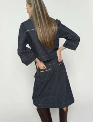 MOS MOSH Mmazure Jaxx Skirt - Navy - 36 Navy 36