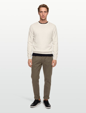 Mos Mosh Gallery Mmgjones All-Day Pant - Khaki green - 31 Long
