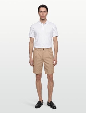 Mos Mosh Gallery Mmgbaldo Porro Shorts - Beige - 56