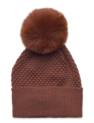 mp Denmark Oslo Beanie - Fake Fur   47/49 Brown 47/49