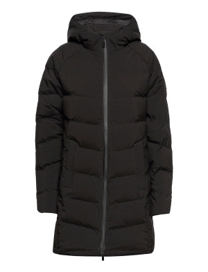 Musto W Marina Long Quilted Jkt   XS Black XS