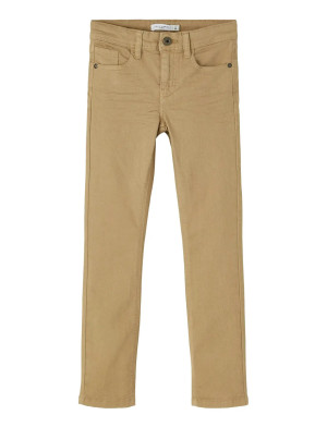 name it Nkmtheo Xslim Twi Pant 1111-Tp Noos   176 Beige 176
