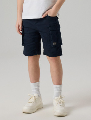 name it Nkmryan Reg Twi L Shorts 6776-Ba Noos - Navy - 140