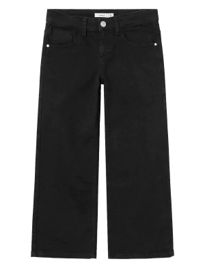 name it Nkfrose Wide Twi Pant 1115-Tp Noos - Black - 146 Black 146