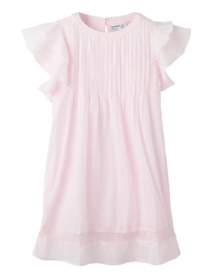 name it Nkffaride Ss Dress Noos - Pink - 140