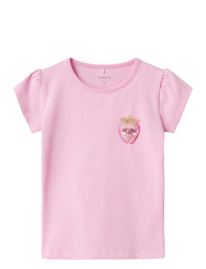 name it Nmffedorar Ss Top Box - Pink - 98