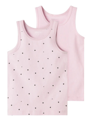 name it Nmftank Top 2P Winsome Hearts Noos   86 Pink 86