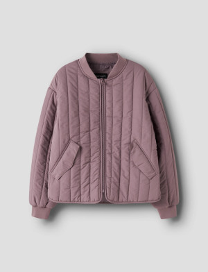 name it Nkfmelody Quilt Jacket Tb - Pink - 164