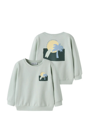 name it Nmmjale Nreg Sweat Unb   98 Green 98