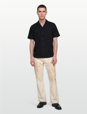 NEUW Liam Loose Bare Art Off White - Cream - 29-32