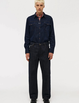 NEUW Austin Baggy Raw Selvedgeraw Selvedge - Navy - 28 x 32