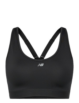 New Balance Nb Essential Run Bra - Black - D/DD XL