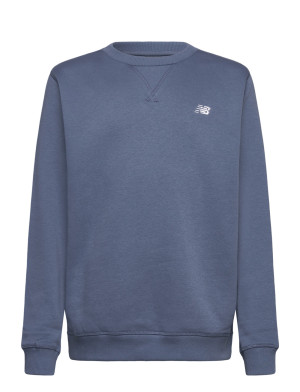 New Balance Brush Back Small Logo Crew - Blue - 176