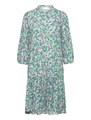 Noella Imogene Sh. Dress - Green - M Green M