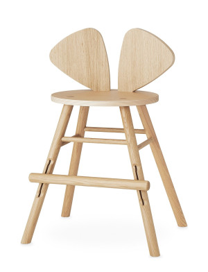 Nofred Mouse Børnestol - Beige - 52X41X77CM