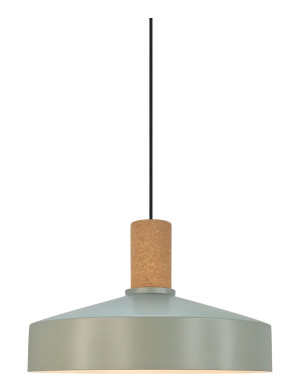 Nordlux Elvas Cork   Pendel - Green - Ø 37.5 CM
