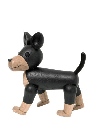 Novoform Charlie The Dog - Black - 14.5X6.3X13.5CM Black 14.5X6.3X13.5CM