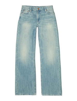 Nudie Jeans Wide Heidi Drift Wood - Blue - 26 x 32 Blue 26 x 32