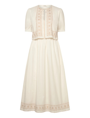 nué notes Cagua Dress   34 Cream 34
