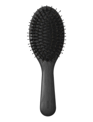 Nuori Revitalizing Hair Brush, Small - Black - Black - ONE SIZE Black ONE SIZE
