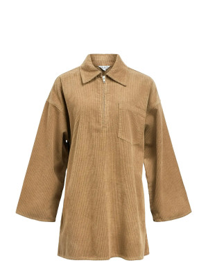 Object Objalima Oz L/S Shirt Dress 141   S Beige S