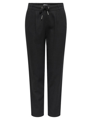 ONLY Onlcaro-Poptrash Easy Linen Bl Pnt   XS x 32 Black XS x 32