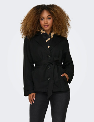 ONLY Onlline Short Trenchcoat Otw - Black - XS Black XS