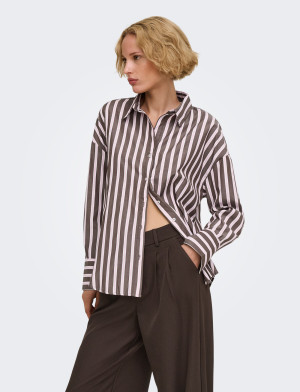 ONLY Onloregon Alva Ls Reg Shirt Noos Wvn - Multi/patterned - L