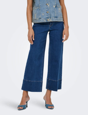 ONLY Onlmadison Hw Do Bt Crp Wd Dnm Gua85Noos - Blue - XS x 32