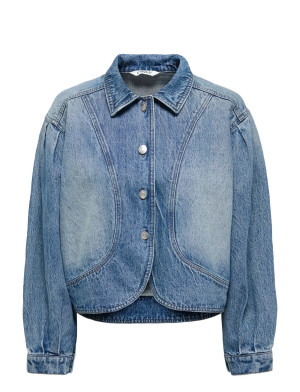 ONLY Onlamber Ls Dnm Jacket Gua   S Blue S