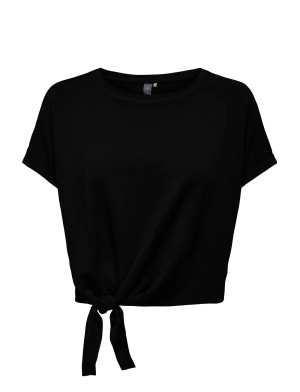 Only Play Onpjab Life Ss Knot Jrs Tee - Black - L