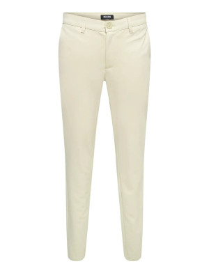 ONLY & SONS Onsmark Slim Gw 0209 Pant Noos   28 x 34 Cream 28 x 34