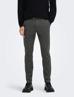 ONLY & SONS Onsmark Slim Ditsy 2912 Pant Noos - Grey - 34 x 32