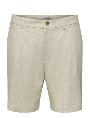 ONLY & SONS Onslou Eno 0569 Shorts Frml   L Beige L