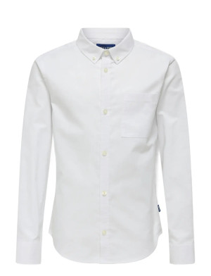 ONLY & SONS Osjalvaro Slim Ls Oxford Shirt Wvn   140 White 140
