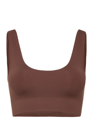 Organic Basics Smooth Bralette   S Brown S